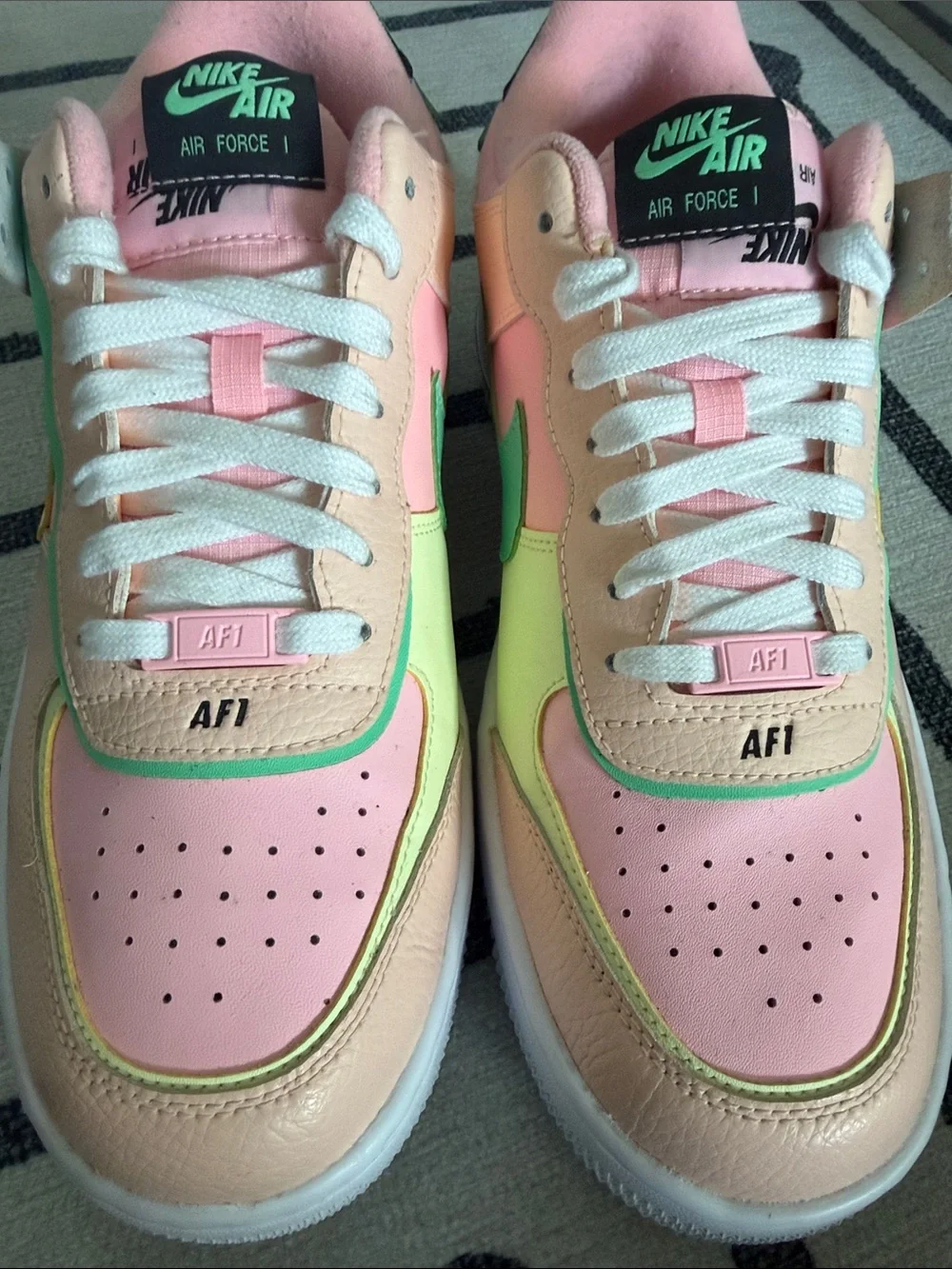 WMNS AIR FORCE 1 SHADOW 'ARCTIC PUNCH BARELY VOLT